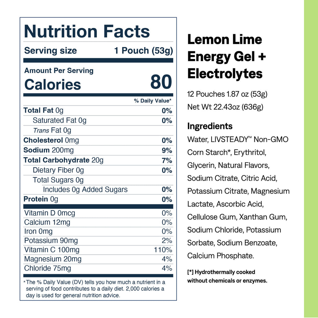 Edge Electrolyte Gel| Lemon Lime