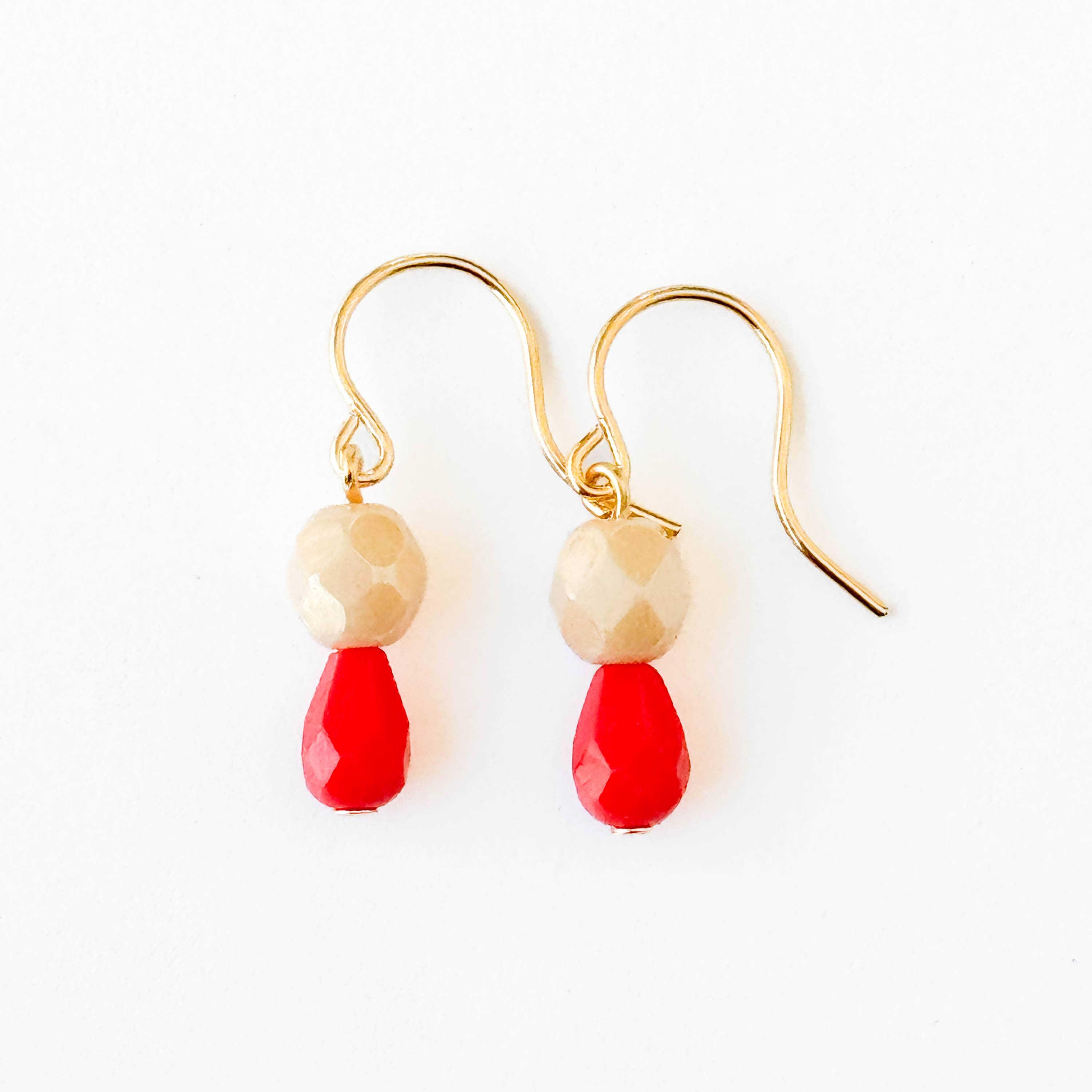 Small Color Drop Earrings