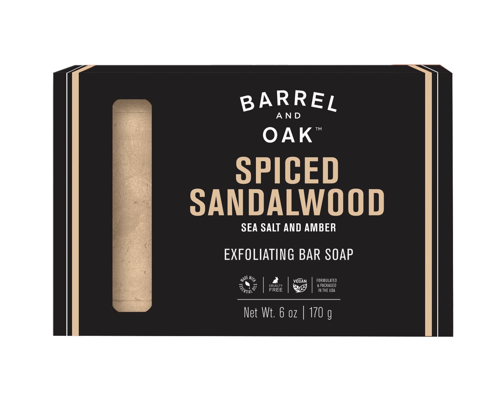 Exfoliating Bar Soap | Spiced Sandalwood