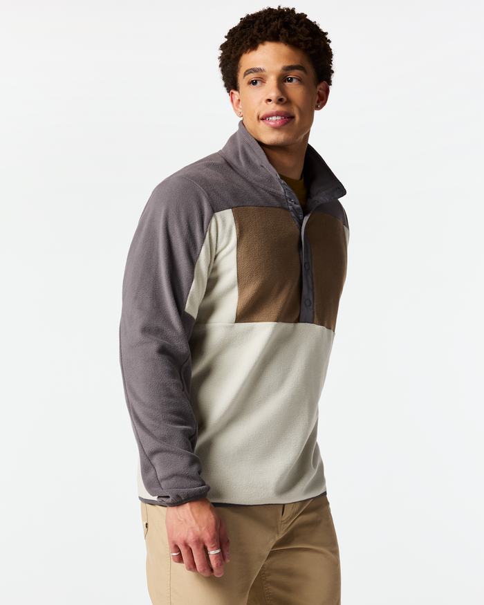 Men's Encima Fleece Pullover | Cinder/Mineral