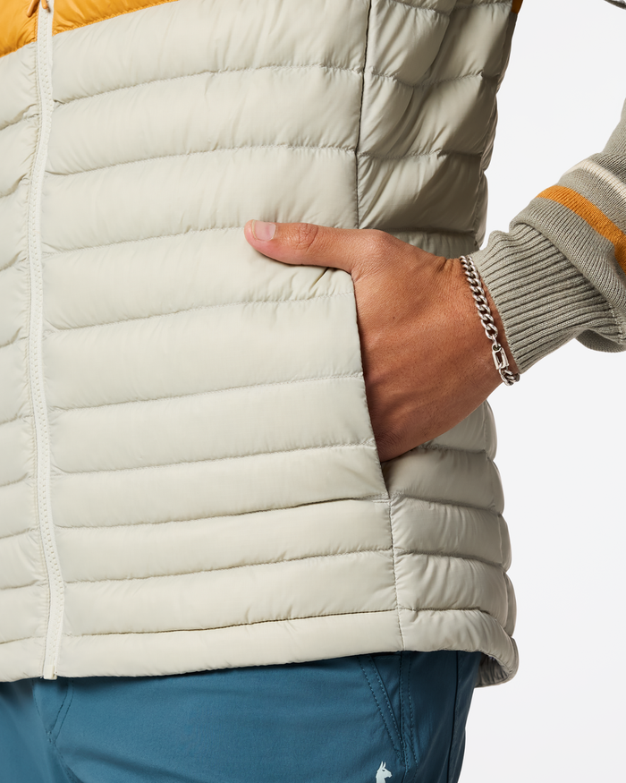 Men's Fuego Down Vest | Mineral Stripes
