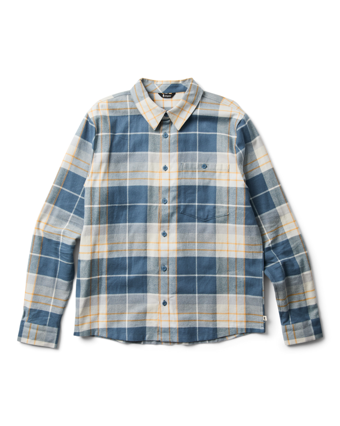 Men's Quedo Flannel Shirt | Slate Plaid