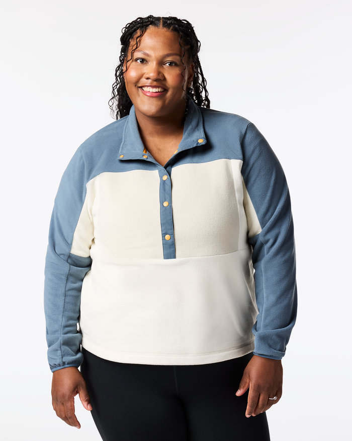 Women's Encima Fleece Pullover | Slate/Chalk