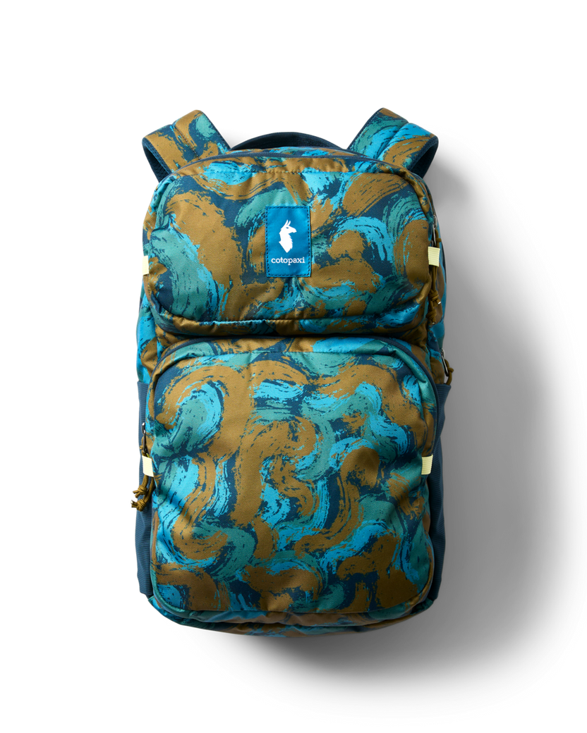 Tasra 16L Backpack | Brush Clouds Indigo