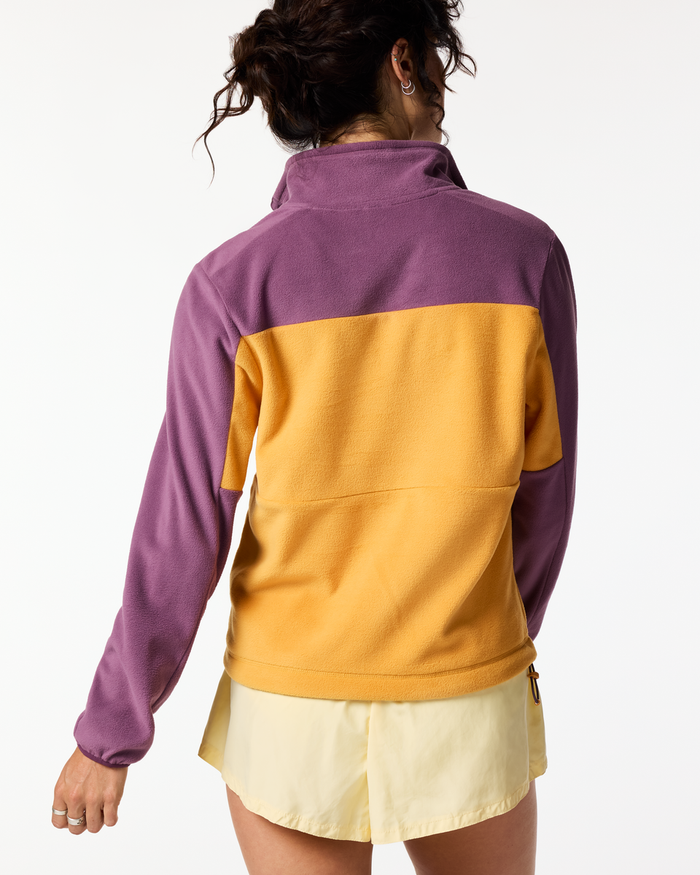Women's Encima Fleece Pullover | Mystic/Honeycomb