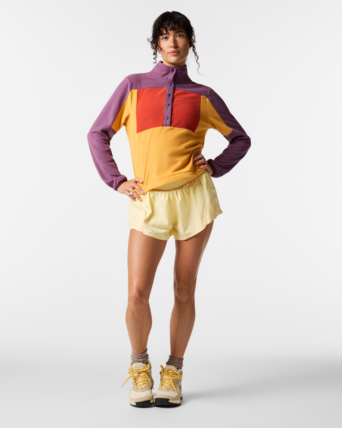 Women's Encima Fleece Pullover | Mystic/Honeycomb