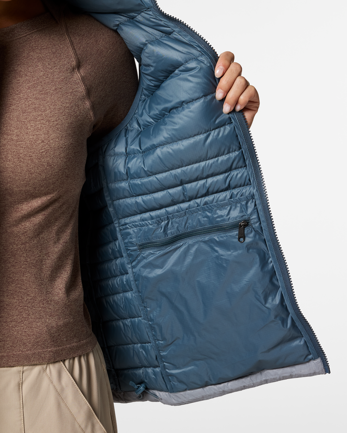 Women's Fuego Down Vest | Slate/Smoke