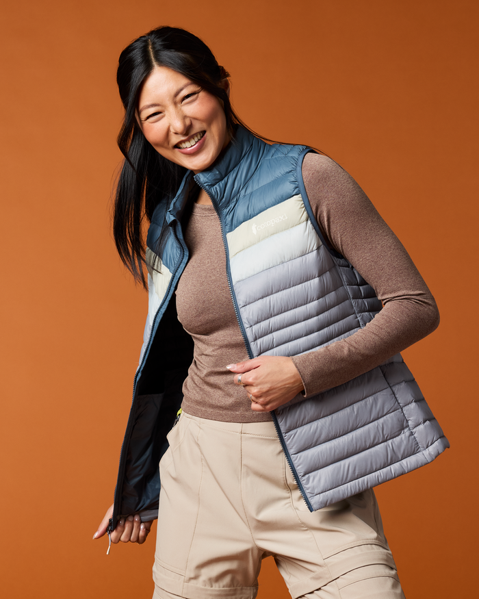 Women's Fuego Down Vest | Slate/Smoke