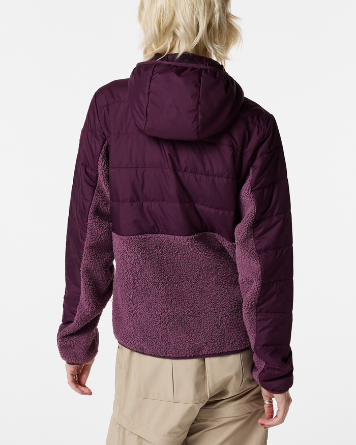Women's Trico Hybrid Jacket | Acai/Mystic