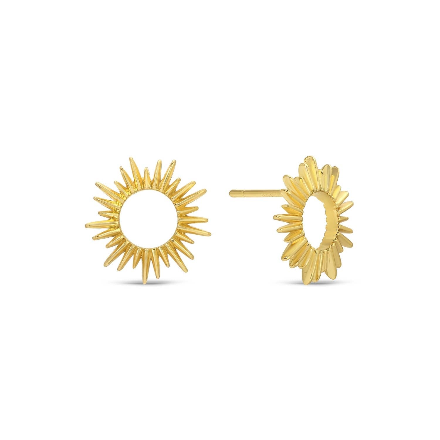 Open Sun Earrings