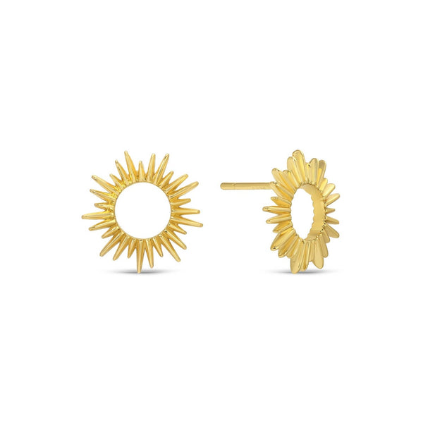Open Sun Earrings