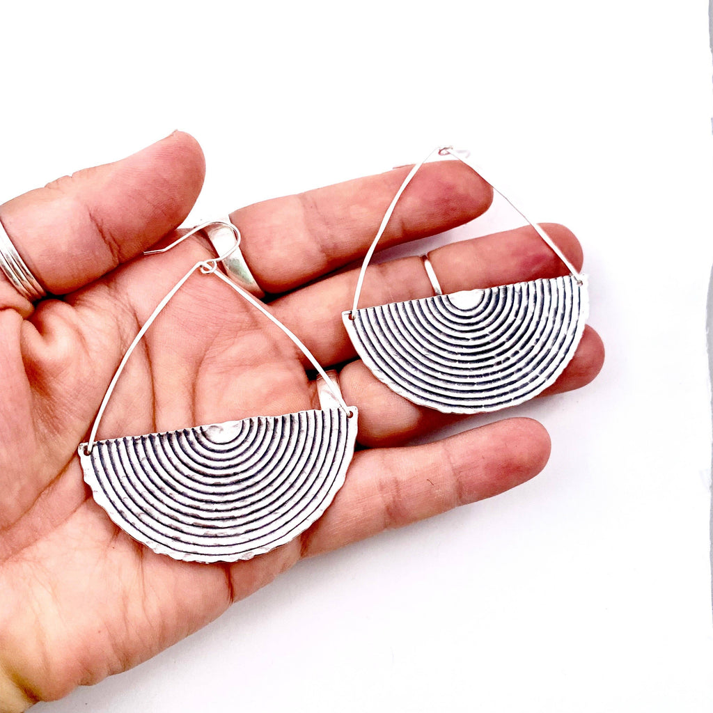 Handmade Wave Earrings