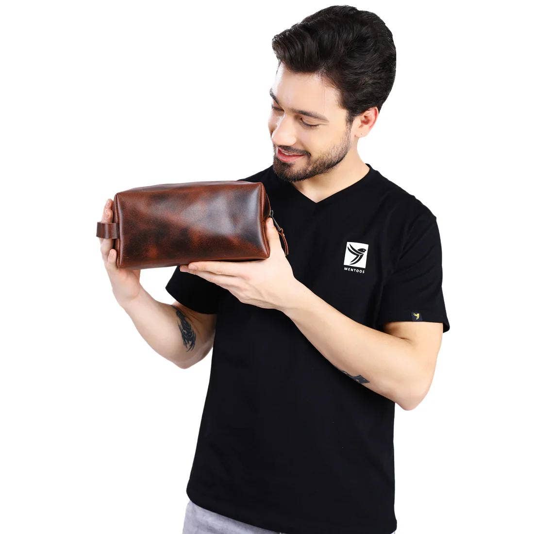 Leather Toiletry Bag