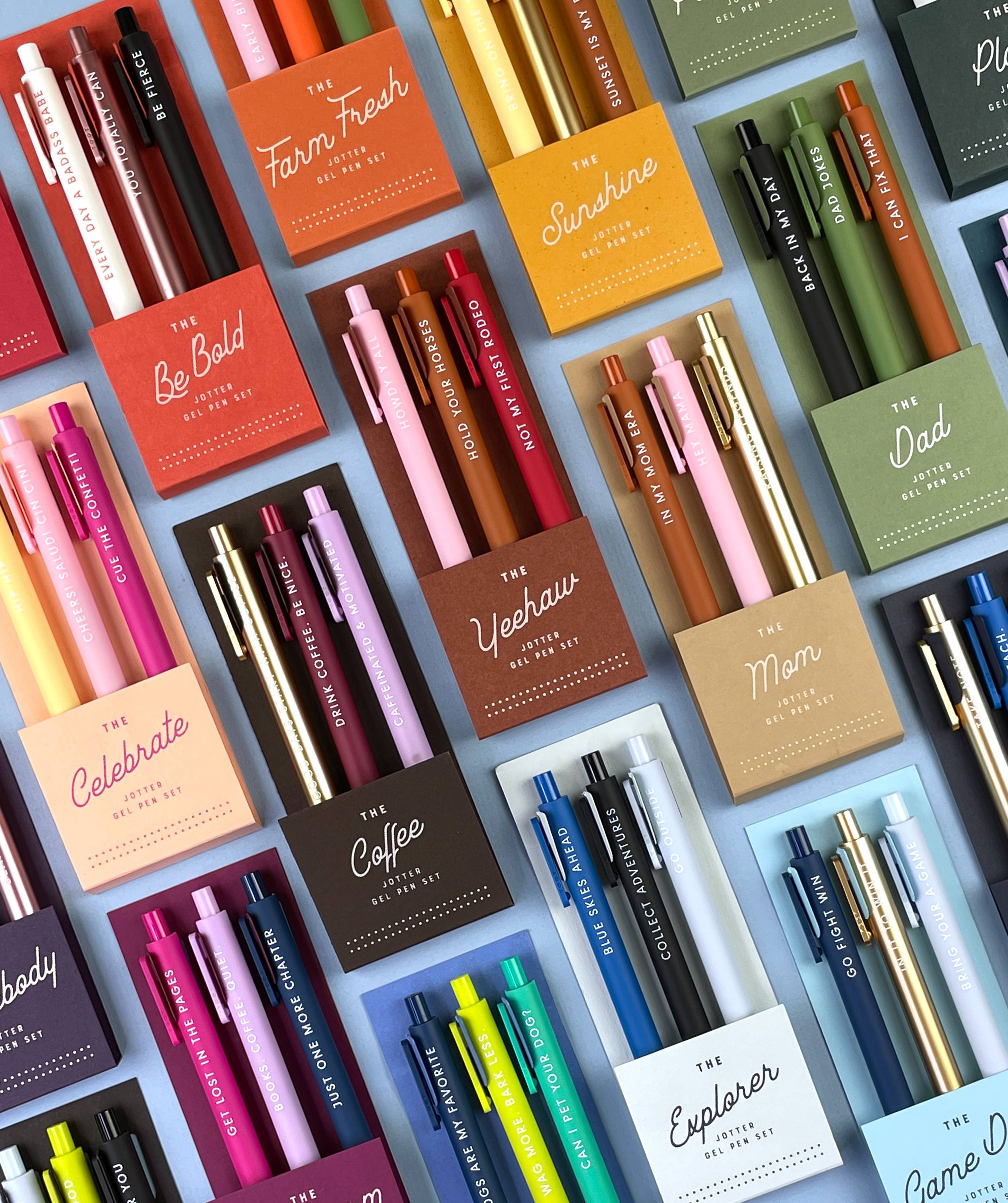 Sunshine Jotter Gel Pens