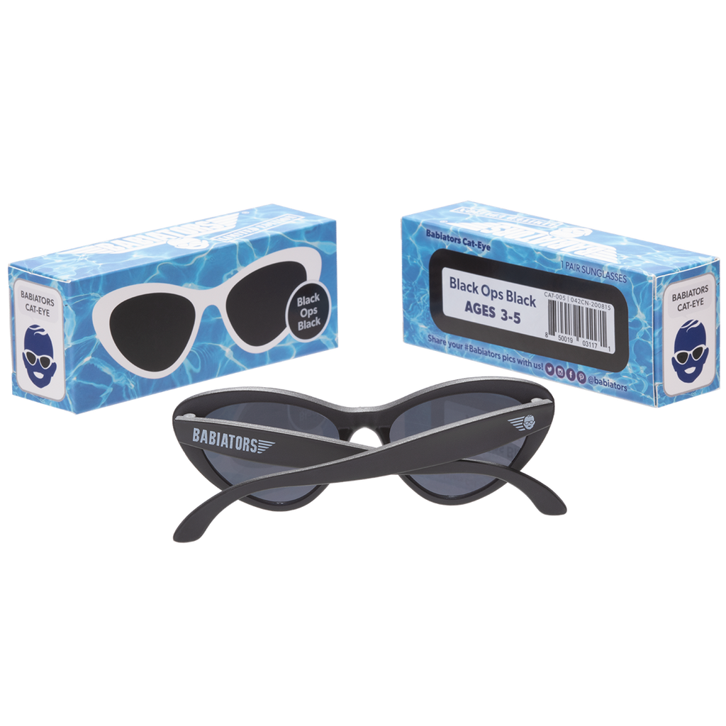 Cat-Eye Kids Sunglasses | Black