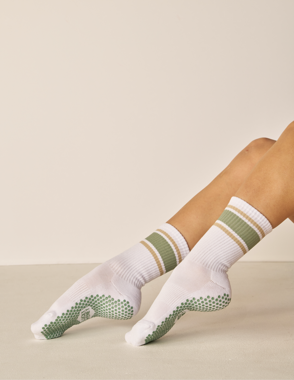 Old School Tall Tube Grip Sock