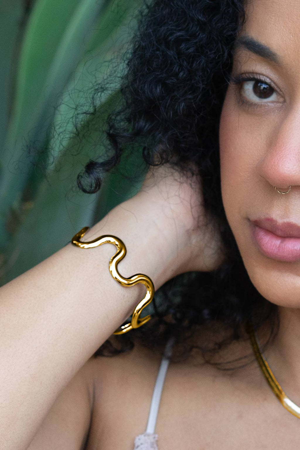 Alma Cuff | 18K Gold Plated