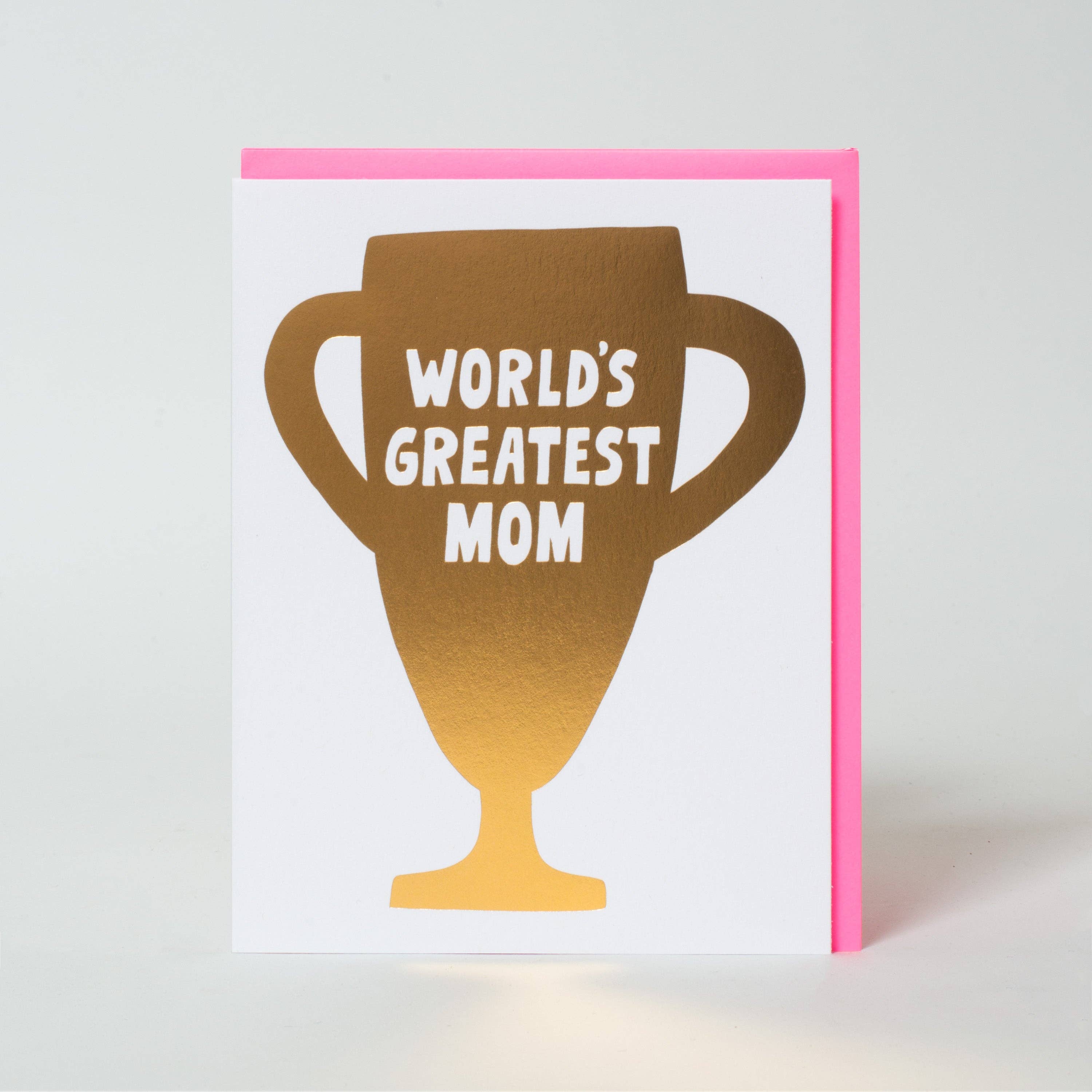 World's Greatest Mom Trophy Card