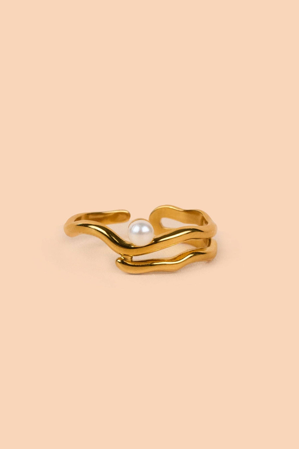 Peter and June - Cove Ring - 18K Gold Plated