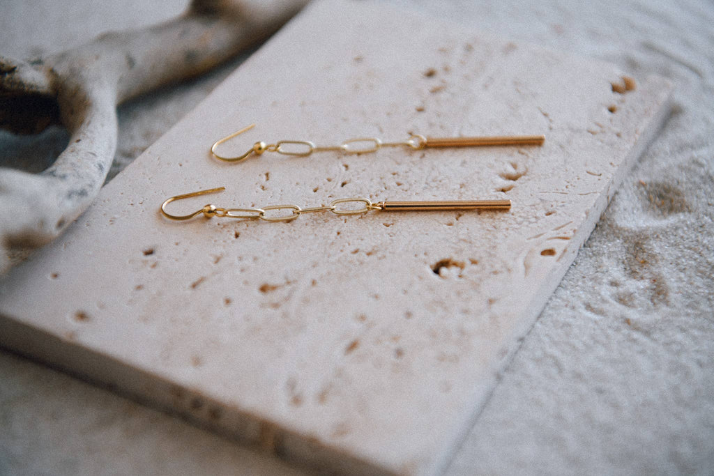 Gatsby Bar Drop Earrings