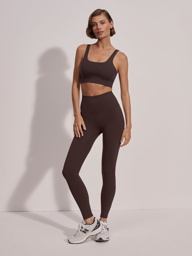 Women's Freesoft High Rise Legging  | Coffee