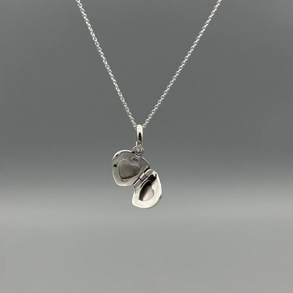 Silver Mini Heart Locket