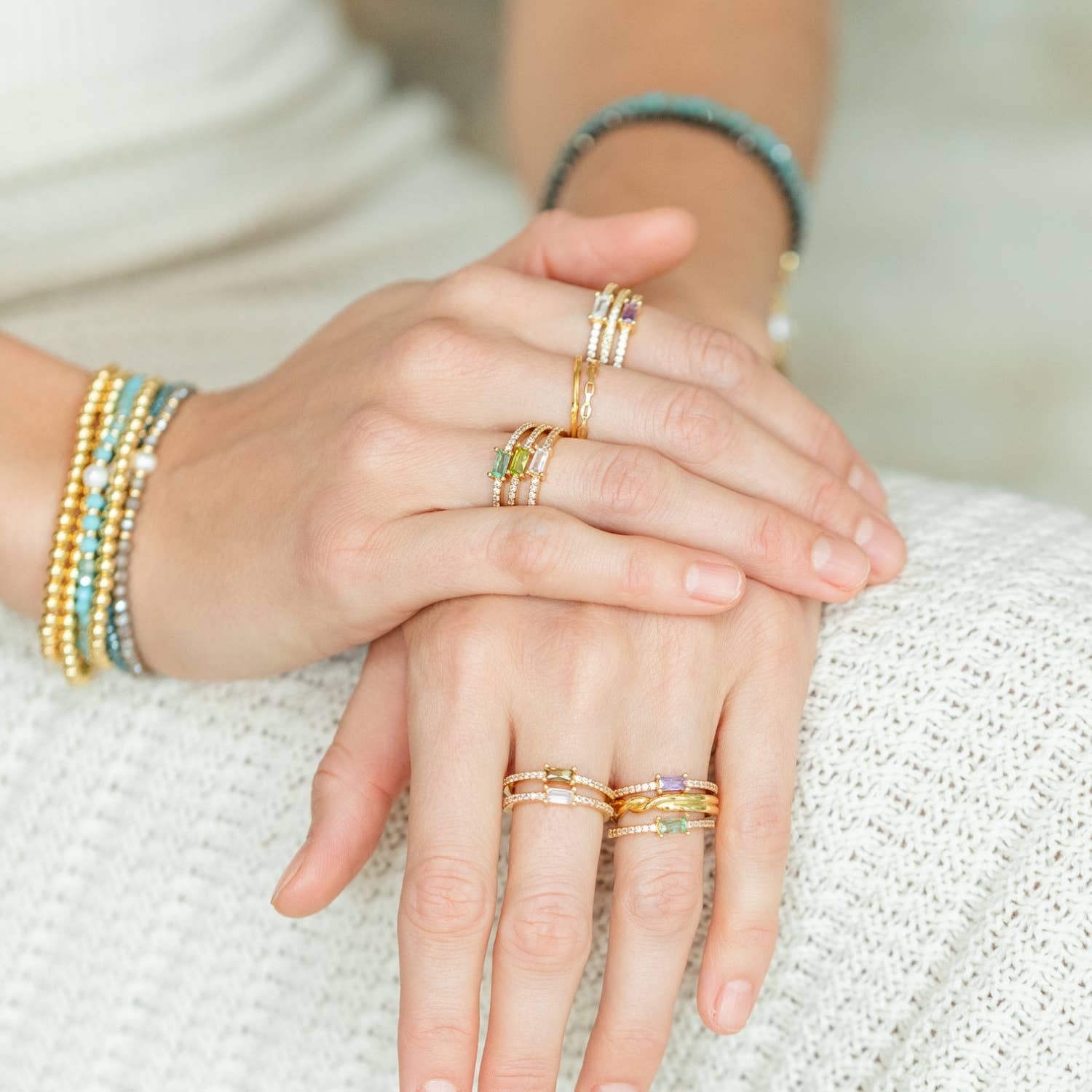 Pave Adjustable Ring