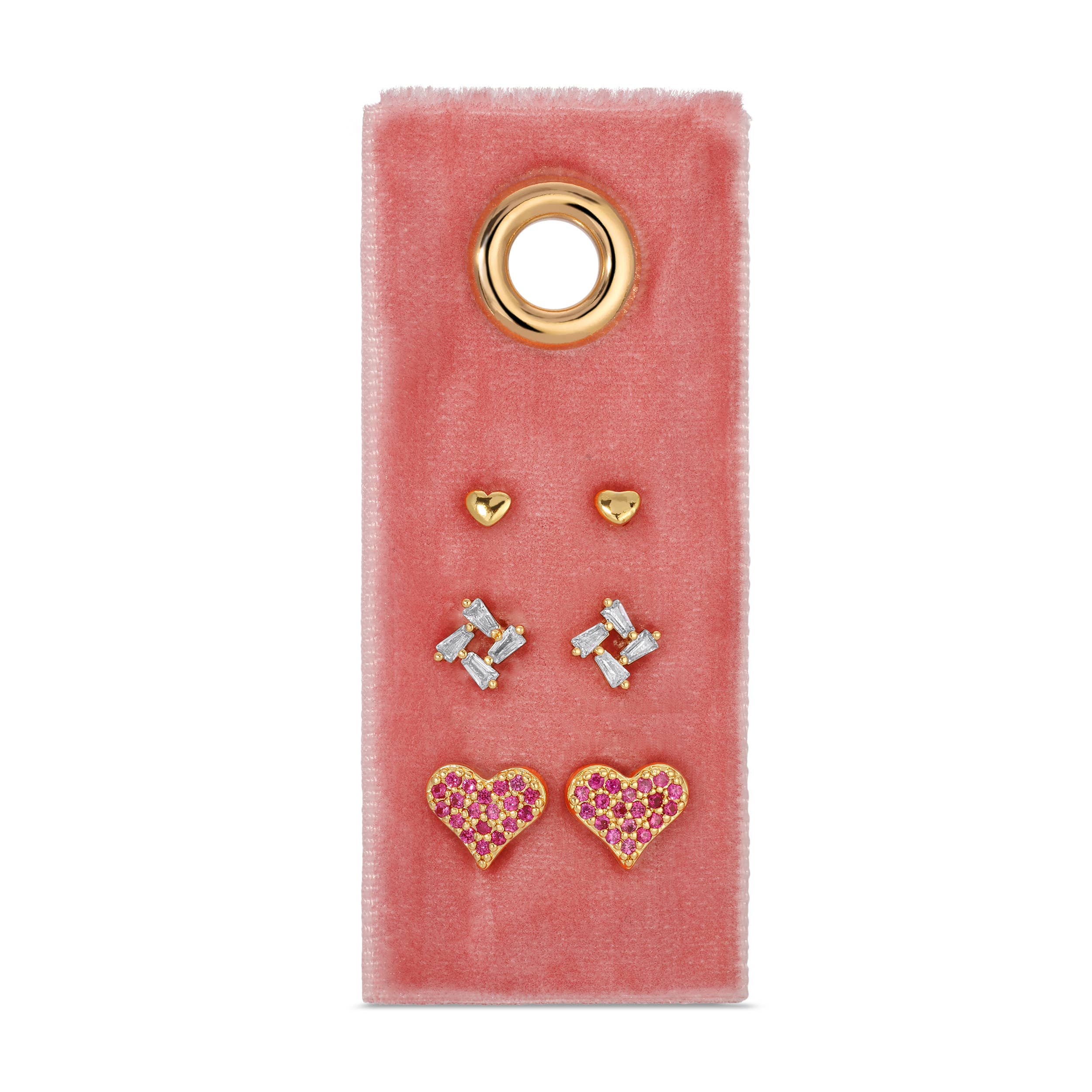 Heart Earrings Gift Set