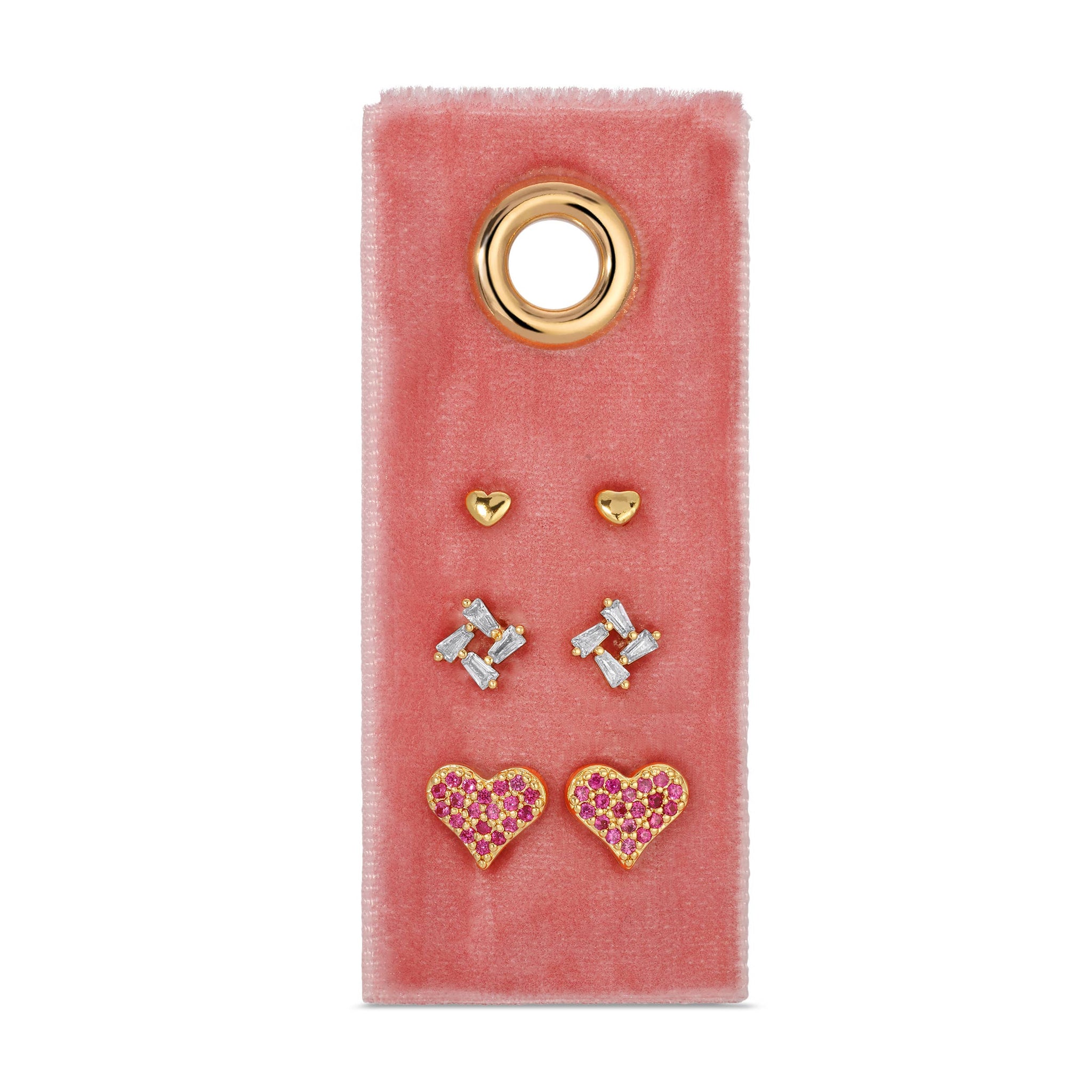 Heart Earrings Gift Set