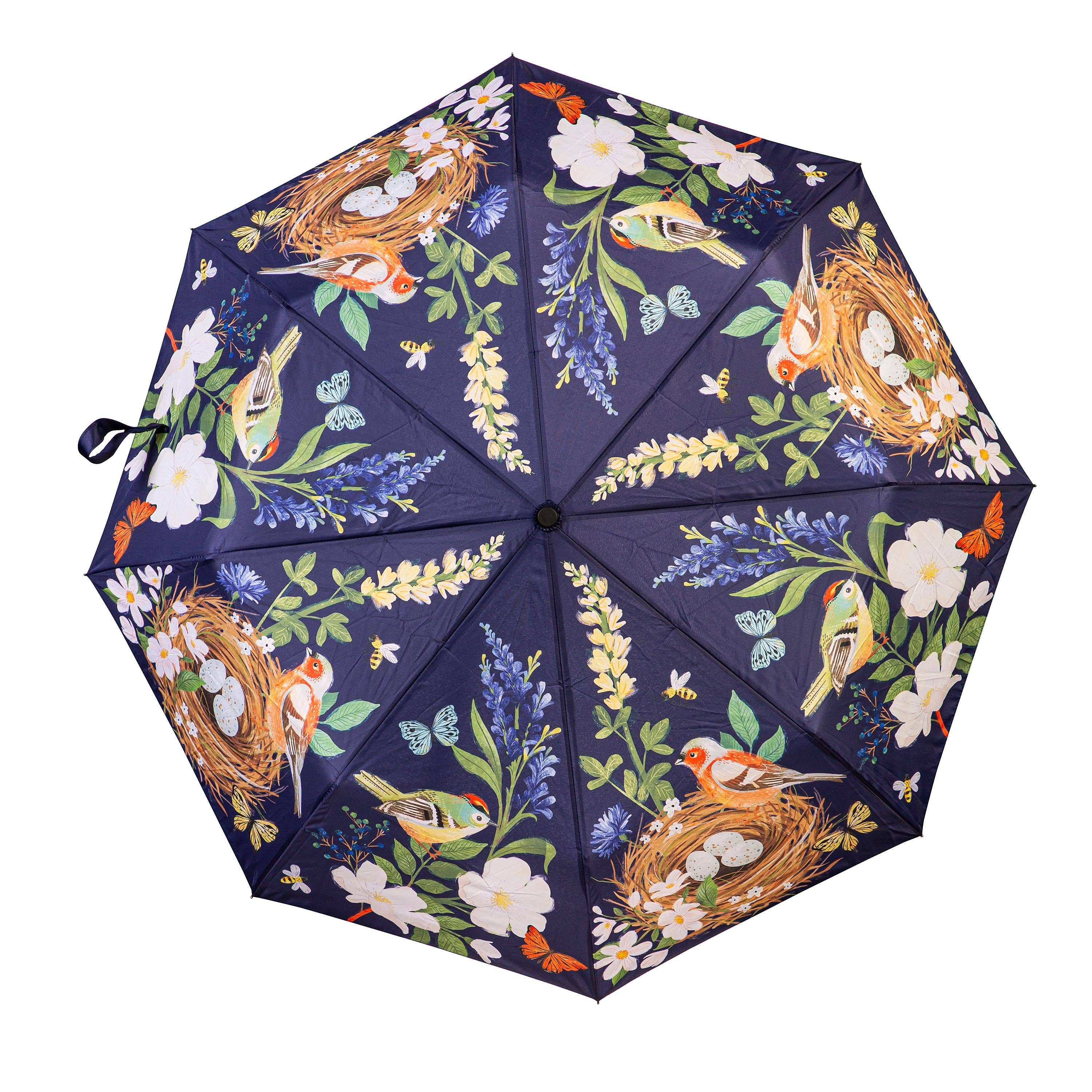 Evergreen Enterprises - What She Shed Umbrella Compact Manual, Songbirds