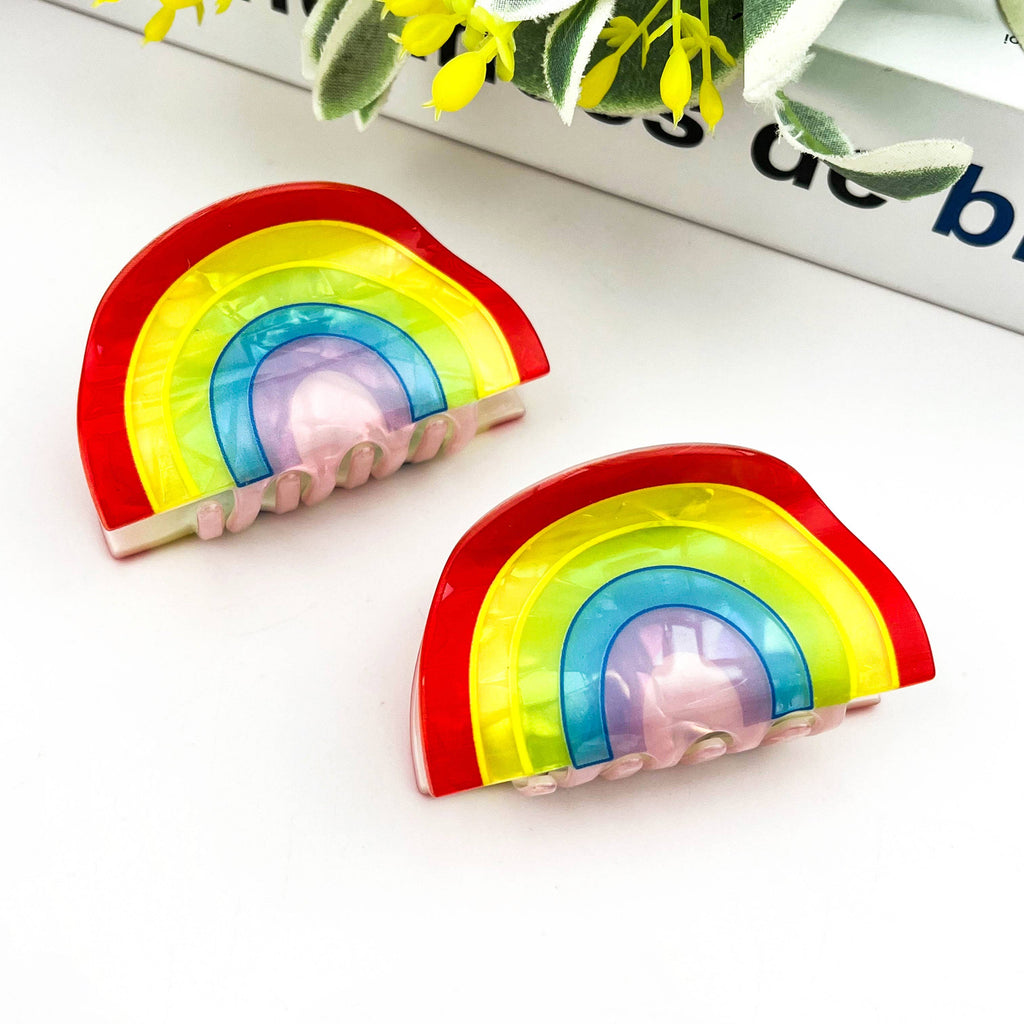 TheDivaSoap - Rainbow Claw Hair Clip