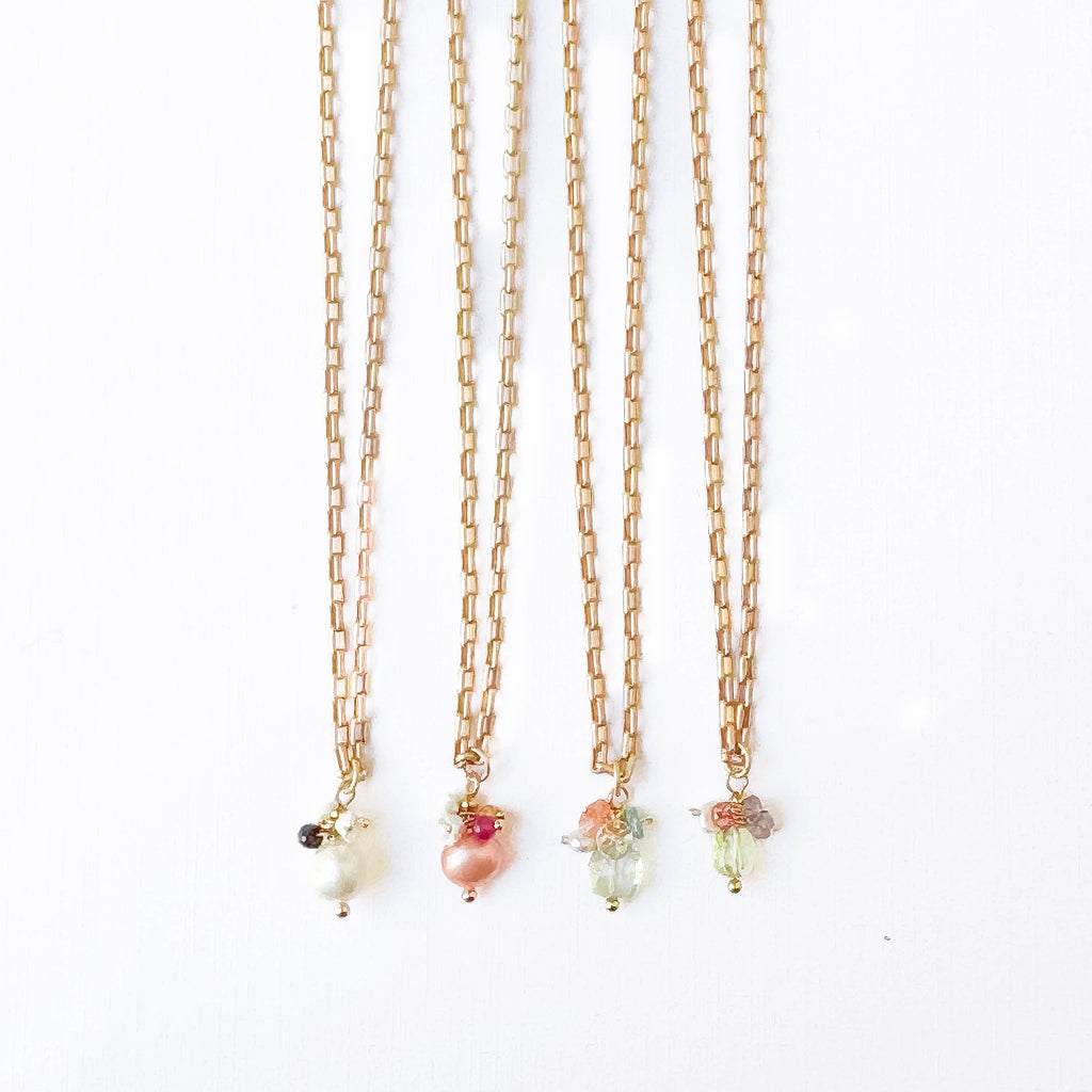 Gold Paperclip Chain Necklace
