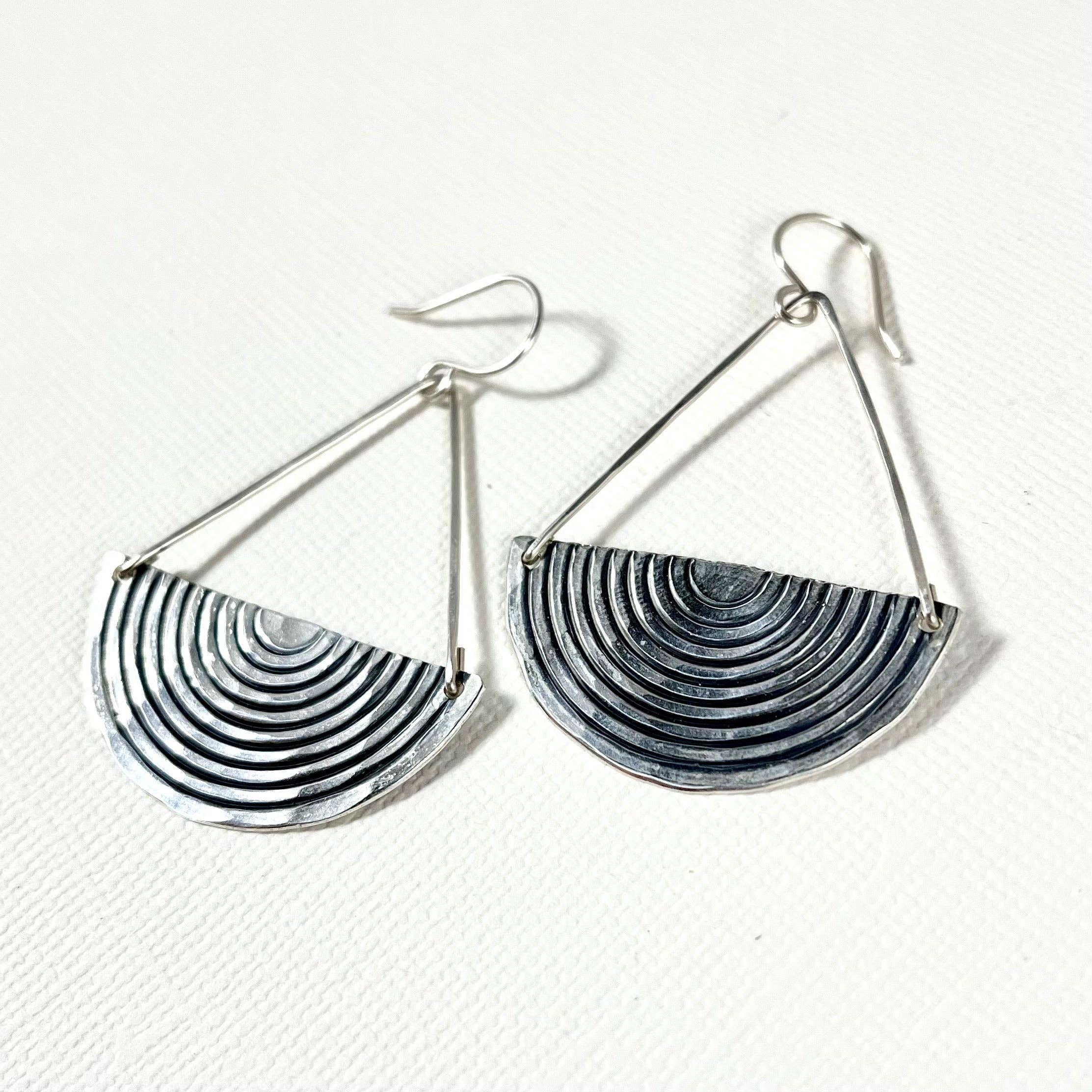 Handmade Wave Earrings