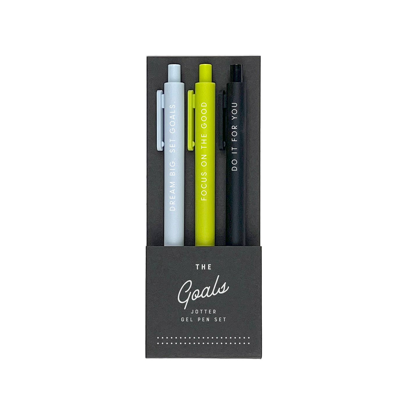 The Goals Jotter Gel Pens