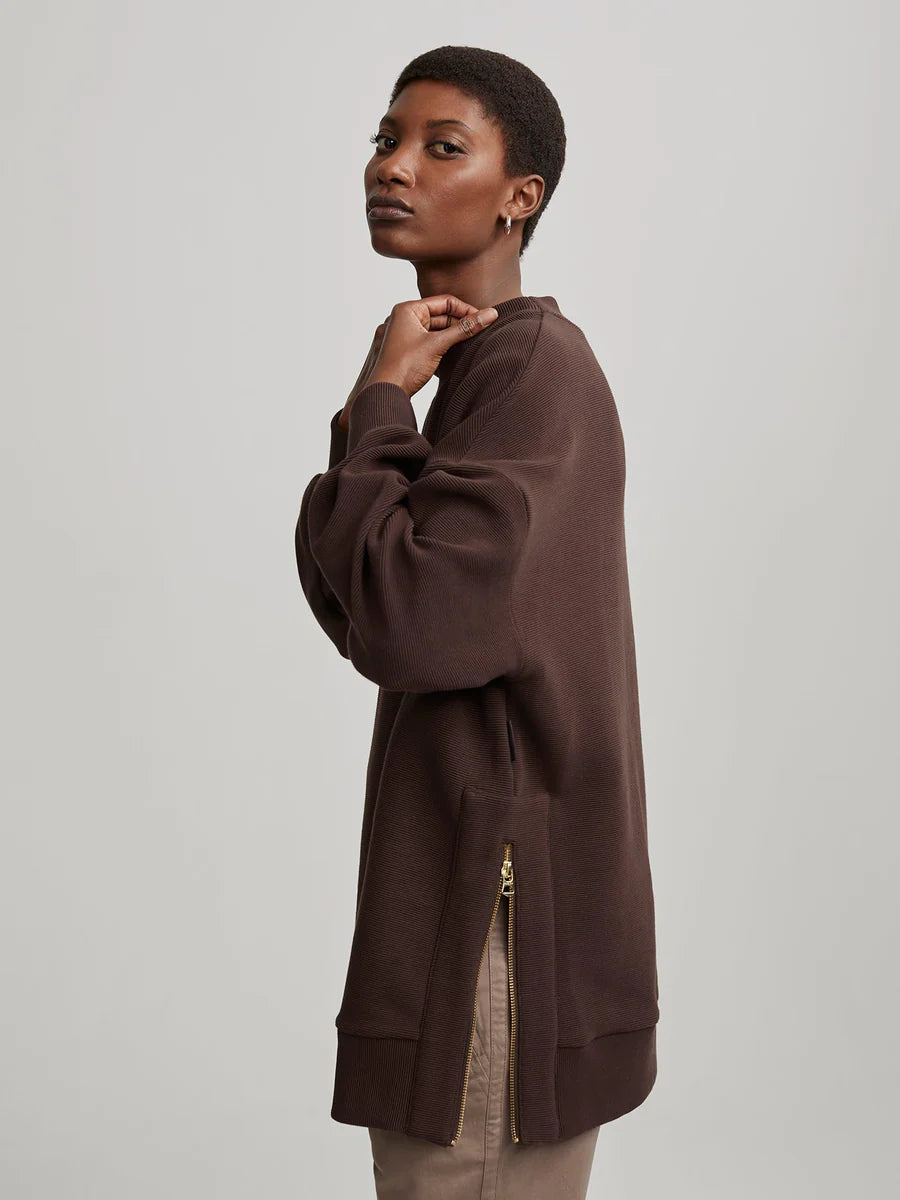 Women's Mae Boyfriend Sweat | Coffee Bean