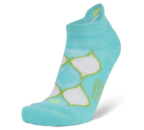 Women's Enduro No-Show | Turquoise/Lime