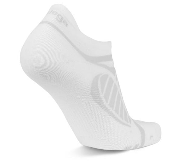 Ultralight No-Show | White/Grey