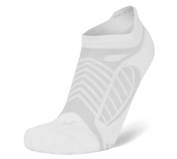 Ultralight No-Show | White/Grey