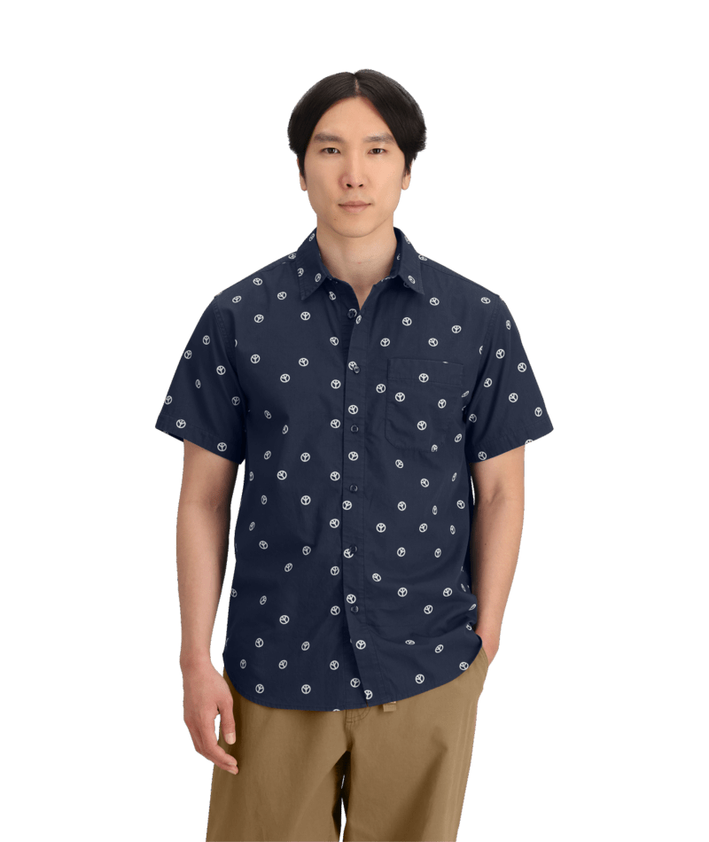 Men's Baytrail Shirt | Peace Print