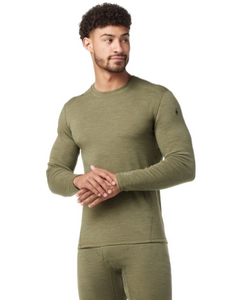 Men's Merino Base Layer Crew | Moss