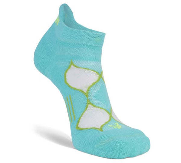 Women's Enduro No-Show | Turquoise/Lime