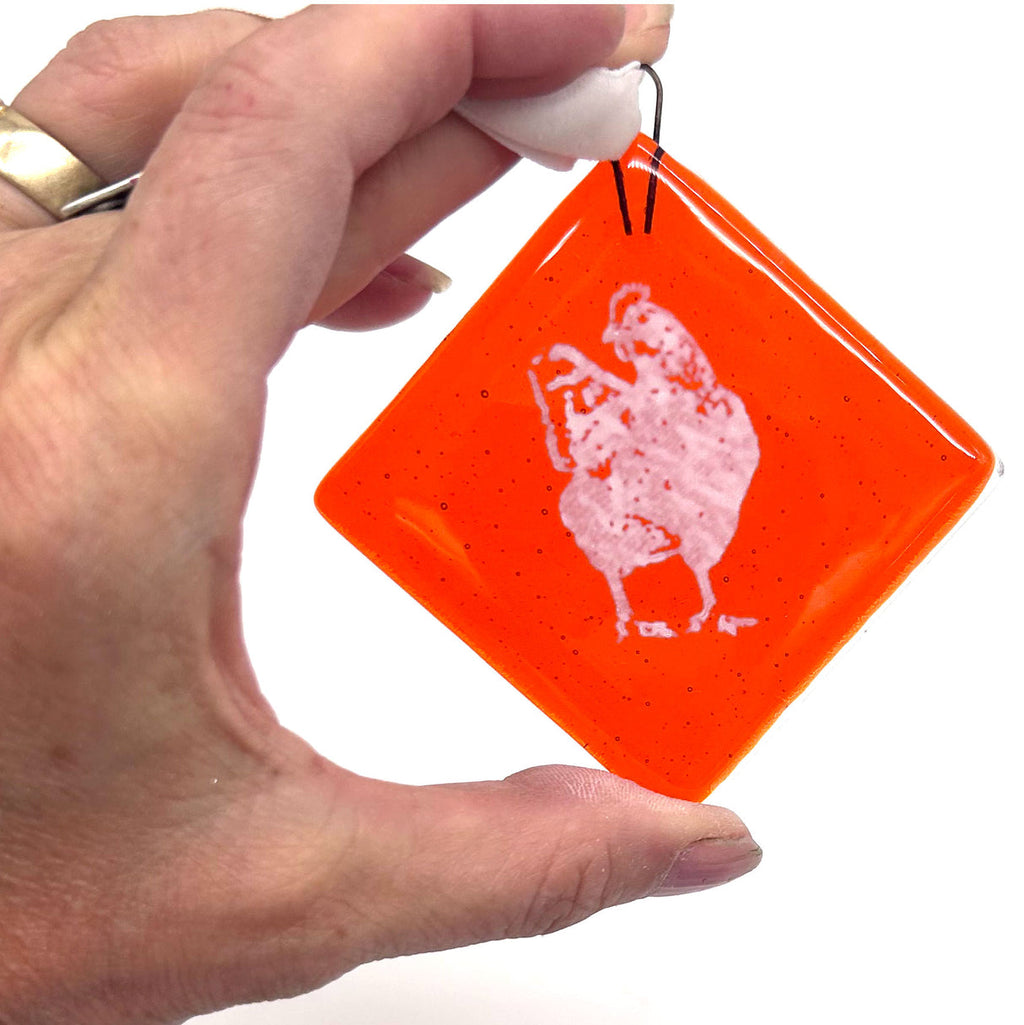 Fused Glass Ornament