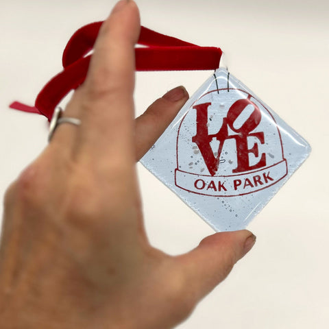 Fused Glass Ornament