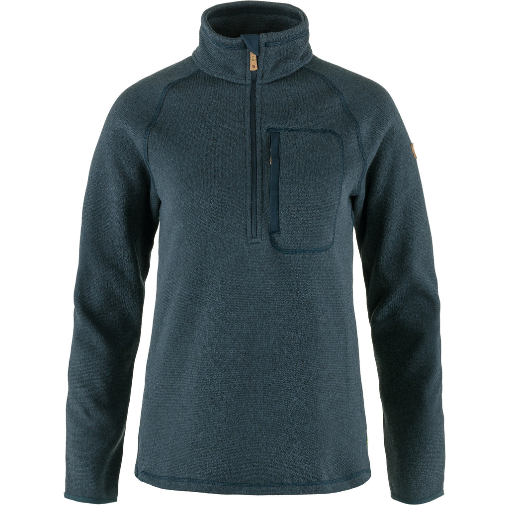 Women's Ovik Fleece Half Zip | Navy