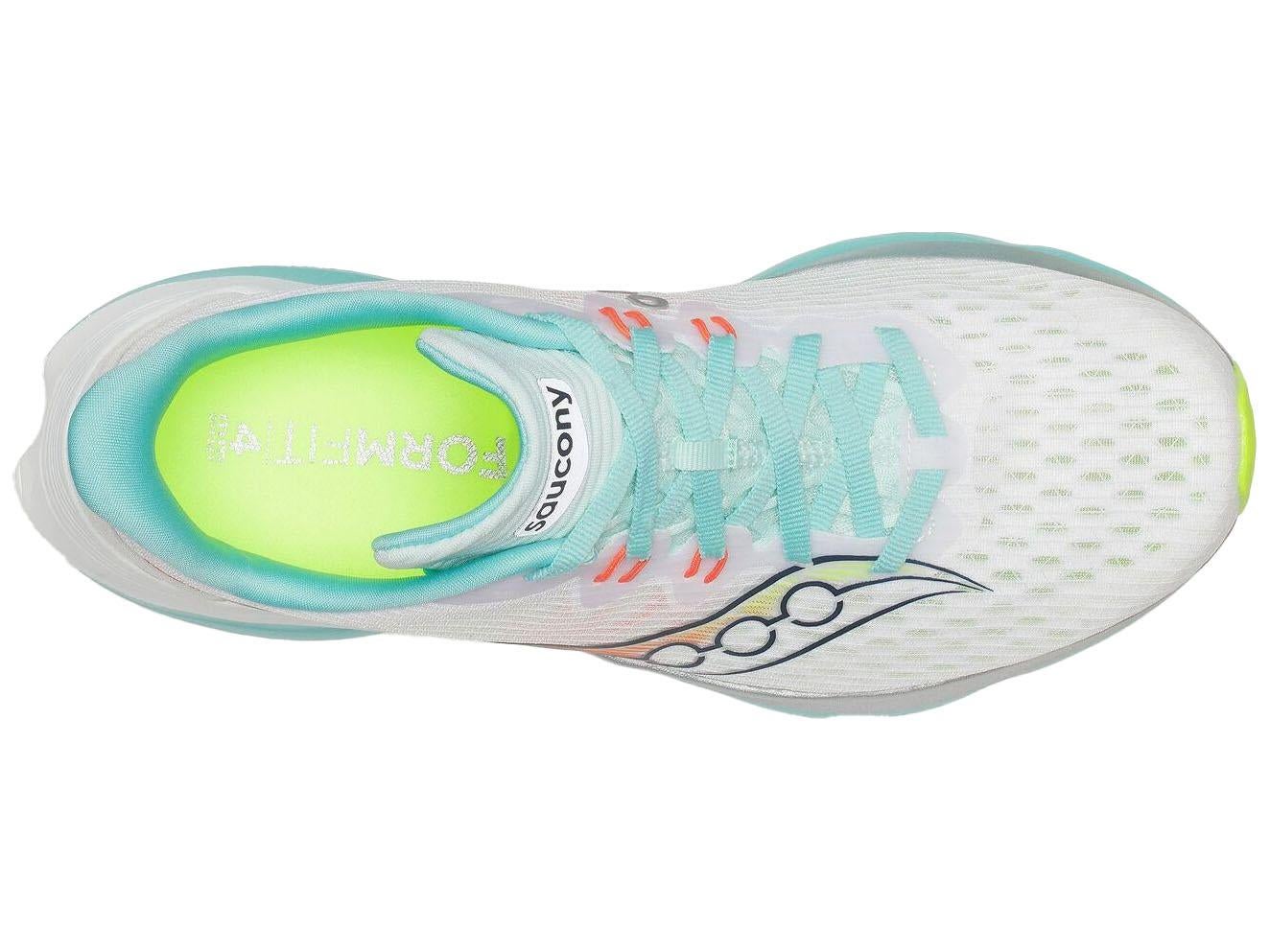 Women's  Kinvara 16 | White/Aqua