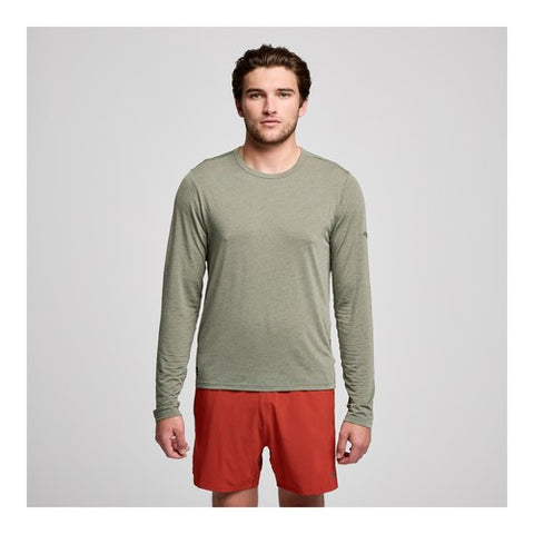 Men's Stopwatch Long Sleeve | Bough Heather