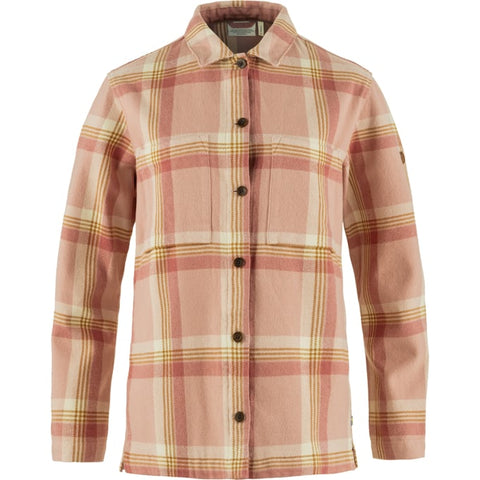 Women's Singi Flannel Overshirt  | Rose