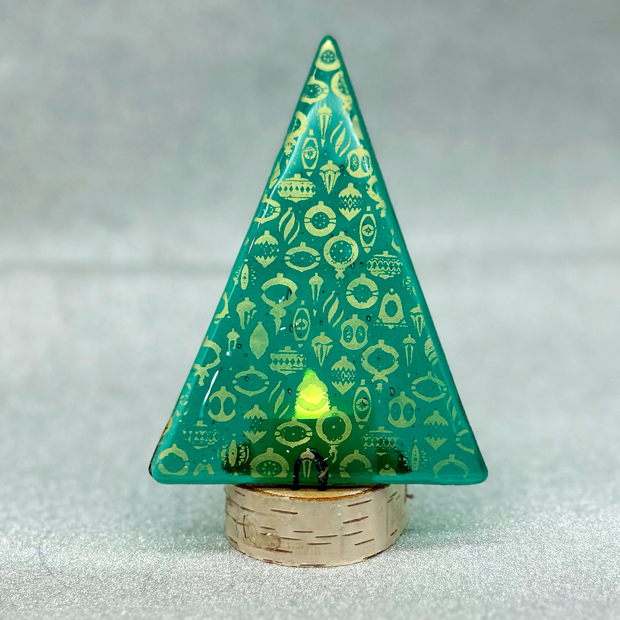 Fused Glass Holiday Tree