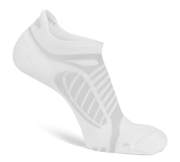 Ultralight No-Show | White/Grey