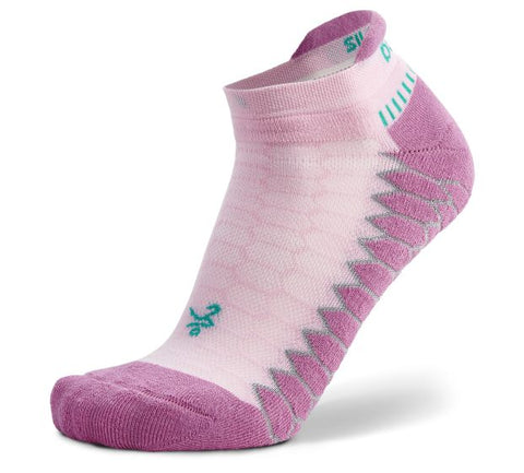 Silver No-Show | Super Pink